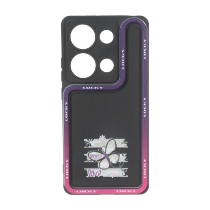 قاب Solid Case منحنی LUCKY طرح دار Xiaomi Redmi Note 14S / Note 13 Pro 4G / Poco M6 Pro 4G - کد 354