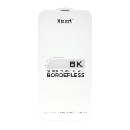 محافظ صفحه نمایش شیشه ای اورجینال بدون حاشیه XMART Super Curve 8K مدل Apple iPhone 13 Pro Max / iPhone 14 Plus