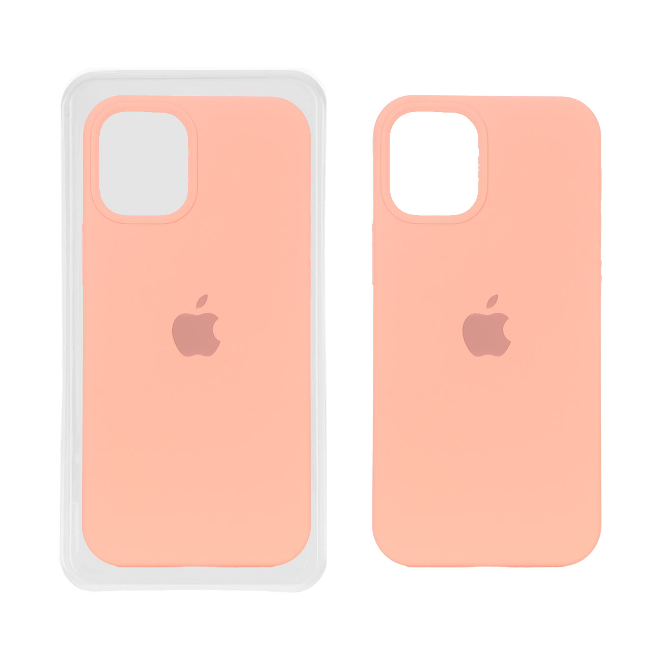 4615482 قاب سیلیکونی پاک کنی اورجینال Apple iPhone 12 Mini - گلبهی (پک اصلی) - تصویر 1