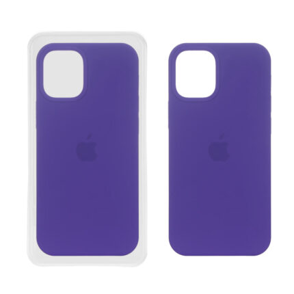 قاب سیلیکونی پاک کنی اورجینال Apple iPhone 12 Mini - بنفش (پک اصلی)