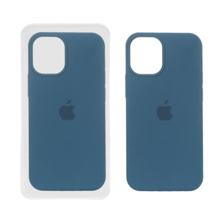 قاب سیلیکونی پاک کنی اورجینال Apple iPhone 12 Mini - سبز کله غازی (پک اصلی)