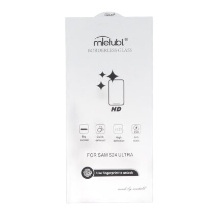 محافظ صفحه نمایش شیشه ای Mietubl ESD Anti Static بدون حاشیه Samsung Galaxy S24 Ultra