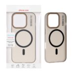 قاب اورجینال Syndee پشت مات MagSafe مدل Apple iPhone 16 Pro - مشکی (پک دار)