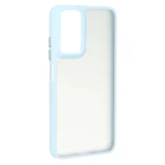 قاب مات لنز برجسته دور هاشور Xiaomi Redmi Note 12S / Xiaomi Redmi Note 11 4G / Redmi Note 11S - آبی