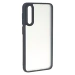 قاب مات لنز برجسته دور هاشور Samsung Galaxy A50 / A50s / A30s - مشکی