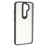 قاب مات لنز برجسته دور هاشور Xiaomi Redmi Note 8 Pro - مشکی