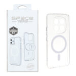 قاب اورجینال Space شفاف Magsafe مدل Xiaomi Redmi Note 15 Pro 4G (پک دار)