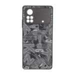 قاب آلفابت محافظ لنزدار Xiaomi Poco X4 Pro - طرح 129