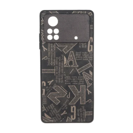 قاب آلفابت محافظ لنزدار Xiaomi Poco X4 Pro - طرح 130
