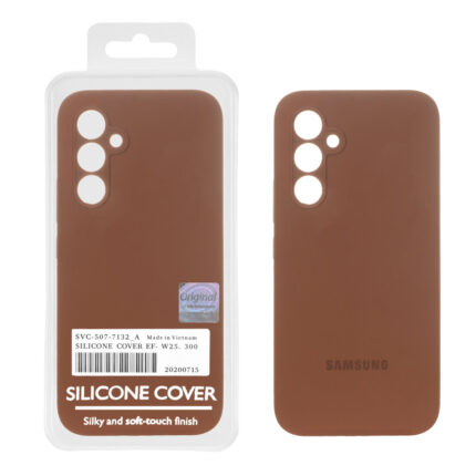 قاب سیلیکونی پاک کنی اورجینال Master Quality مدل Samsung Galaxy A54 - قهوه ای (پک دار)