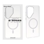 قاب اورجینال Magic Mask مات دور لنز آلومینیومی MagSafe مدل Samsung Galaxy S26 Ultra - سفید (پک دار)