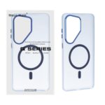قاب اورجینال Magic Mask مات دور لنز آلومینیومی MagSafe مدل Samsung Galaxy S26 Ultra - آبی (پک دار)
