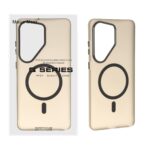 قاب اورجینال Magic Mask مات دور لنز آلومینیومی MagSafe مدل Samsung Galaxy S26 Ultra - مشکی (پک دار)