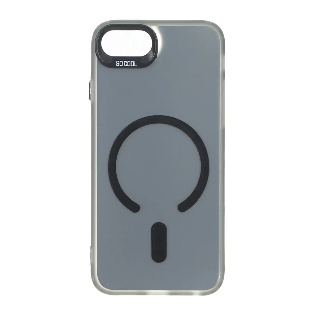 4620228 قاب SO COOL براق طرح مگ سیف Apple iPhone 6 / iPhone 6s / iPhone 7 / iPhone 8 / iPhone SE (2020) - مشکی - تصویر 1