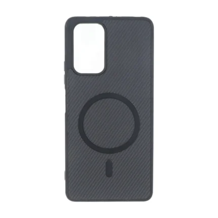 قاب هاشور MagSafe فلزی Xiaomi Redmi Note 10 Pro 4G / Redmi Note 10 Pro Max - مشکی