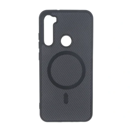 قاب هاشور MagSafe فلزی Xiaomi Redmi Note 8 - مشکی