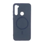 قاب هاشور MagSafe فلزی Xiaomi Redmi Note 8 - سرمه ای