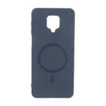 قاب هاشور MagSafe فلزی Xiaomi Redmi Note 9S / Redmi Note 9 Pro / Redmi Note 9 Pro Max - سرمه ای