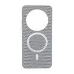 قاب هاشور MagSafe فلزی Xiaomi Redmi 14C / Redmi A3 Pro / Redmi A4 / Poco C75 - طوسی