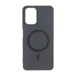 قاب هاشور MagSafe فلزی Xiaomi Redmi Note 10 4G / Redmi Note 10S / Poco M5S - مشکی