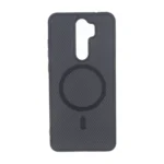 قاب هاشور MagSafe فلزی Xiaomi Redmi Note 8 Pro - مشکی