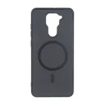 قاب هاشور MagSafe فلزی Xiaomi Redmi Note 9 / Redmi 10X 5G / Redmi 10X Pro 5G - مشکی