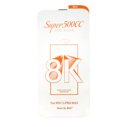 محافظ صفحه نمایش شیشه ای اورجینال بدون حاشیه Suer 500CC 8K Biva مدل Apple iPhone 13 Pro Max / iPhone 14 Plus