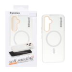قاب اورجینال Syndee پشت مات MagSafe مدل Samsung Galaxy A54 - سفید (پک دار)