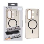 قاب اورجینال Syndee پشت مات MagSafe مدل Xiaomi Redmi Note 14S / Note 13 Pro 4G / Poco M6 Pro 4G - مشکی (پک دار)