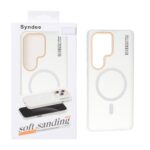 قاب اورجینال Syndee پشت مات MagSafe مدل Samsung Galaxy S26 Ultra - سفید (پک دار)