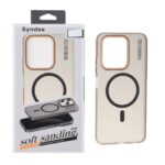قاب اورجینال Syndee پشت مات MagSafe مدل Xiaomi Redmi 15C / Poco C85 - مشکی (پک دار)