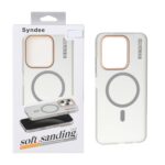 قاب اورجینال Syndee پشت مات MagSafe مدل Xiaomi Redmi 15C / Poco C85 - خاکستری (پک دار)