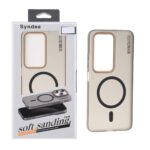 قاب اورجینال Syndee پشت مات MagSafe مدل Xiaomi Redmi 15 4G - مشکی (پک دار)