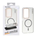 قاب اورجینال Syndee پشت مات MagSafe مدل Xiaomi Redmi 15 4G - خاکستری (پک دار)