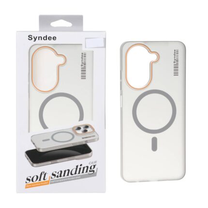 قاب اورجینال Syndee پشت مات MagSafe مدل Xiaomi Redmi A5 / Poco C71 - خاکستری (پک دار)