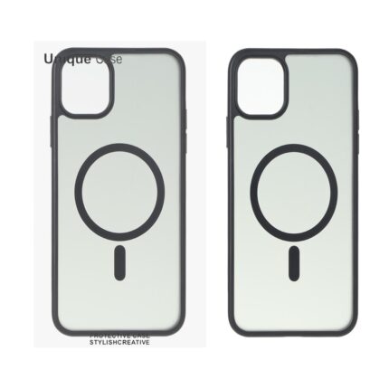 قاب Unique Case مات دودی MagSafe مدل Apple iPhone 11 Pro Max - مشکی (پک دار)