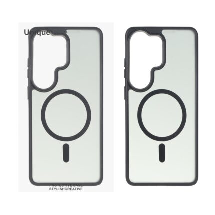 قاب Unique Case مات دودی MagSafe مدل Samsung Galaxy S26 Ultra - مشکی (پک دار)