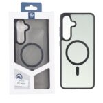 قاب Unique Case مات دودی MagSafe مدل Samsung Galaxy S25 FE - مشکی (پک دار)