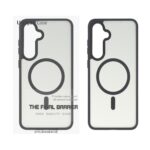 قاب Unique Case مات دودی MagSafe مدل Samsung Galaxy S24 FE - مشکی (پک دار)