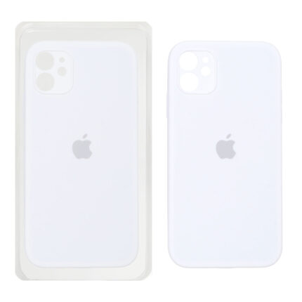 قاب سیلیکونی پاک کنی اورجینال ++A مدل Apple iPhone 11 - سفید (پک دار)