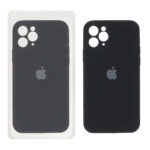 قاب سیلیکونی پاک کنی اورجینال ++A مدل Apple iPhone 11 Pro - مشکی (پک دار)