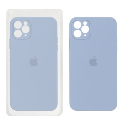 قاب سیلیکونی پاک کنی اورجینال ++A مدل Apple iPhone 11 Pro Max - فیلی (پک دار)