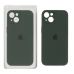 قاب سیلیکونی پاک کنی اورجینال ++A مدل Apple iPhone 13 / iPhone 14 - سبز تیره (پک دار)