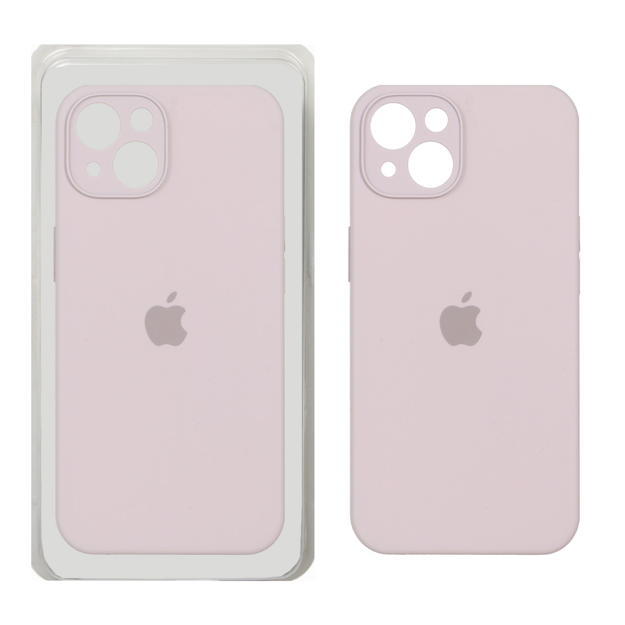 4621514 قاب سیلیکونی پاک کنی اورجینال ++A مدل Apple iPhone 13 / iPhone 14 - کالباسی (پک دار) - تصویر 1