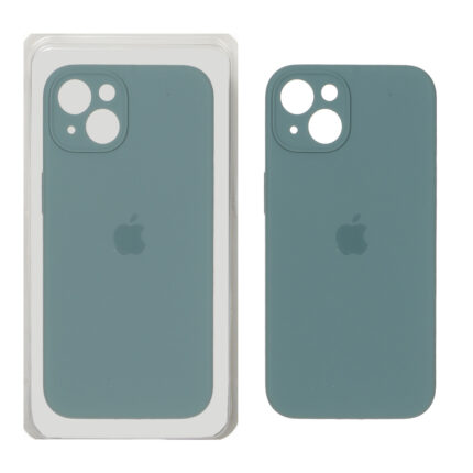 قاب سیلیکونی پاک کنی اورجینال ++A مدل Apple iPhone 13 / iPhone 14 - سبز کله غازی (پک دار)