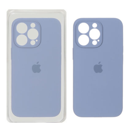 قاب سیلیکونی پاک کنی اورجینال ++A مدل Apple iPhone 13 Pro - فیلی (پک دار)