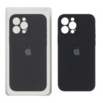 قاب سیلیکونی پاک کنی اورجینال ++A مدل Apple iPhone 13 Pro Max - مشکی (پک دار)