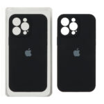 قاب سیلیکونی پاک کنی اورجینال ++A مدل Apple iPhone 14 Pro Max - مشکی (پک دار)