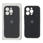 قاب سیلیکونی پاک کنی اورجینال ++A مدل Apple iPhone 16 Pro - مشکی (پک دار)