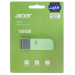 فلش مموری Acer مدل UP200 USB2.0 ظرفیت 16GB - سبز (گارانتی متین)